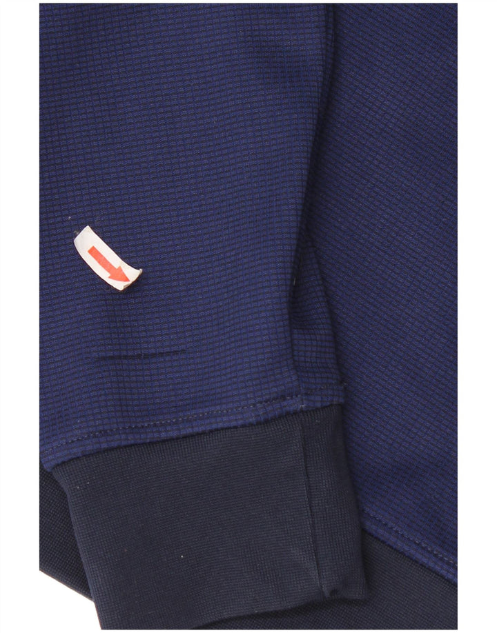 Jack & Jones moletom masculino com capuz azul médio poliéster