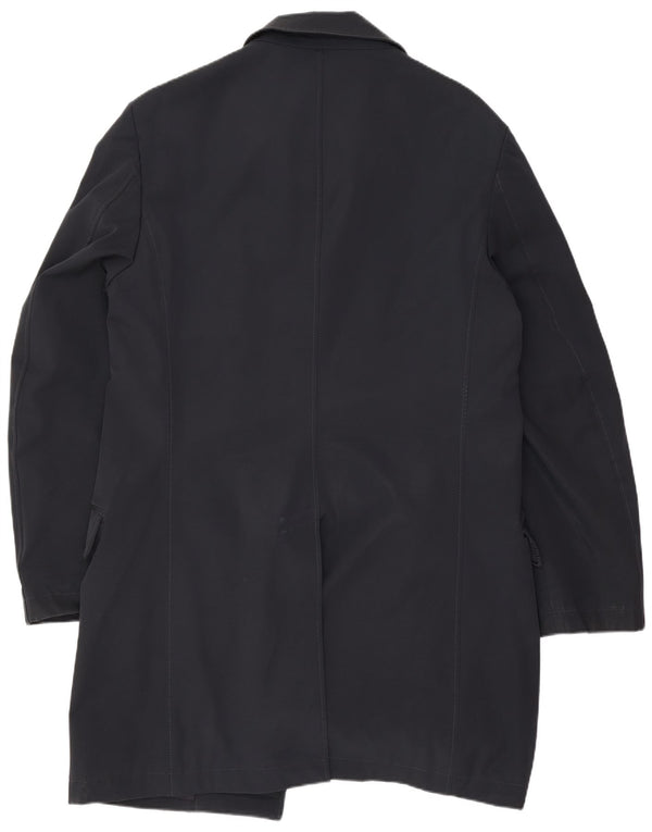 Sobretudo masculino Fay UK 38 médio azul marinho poliéster clássico
