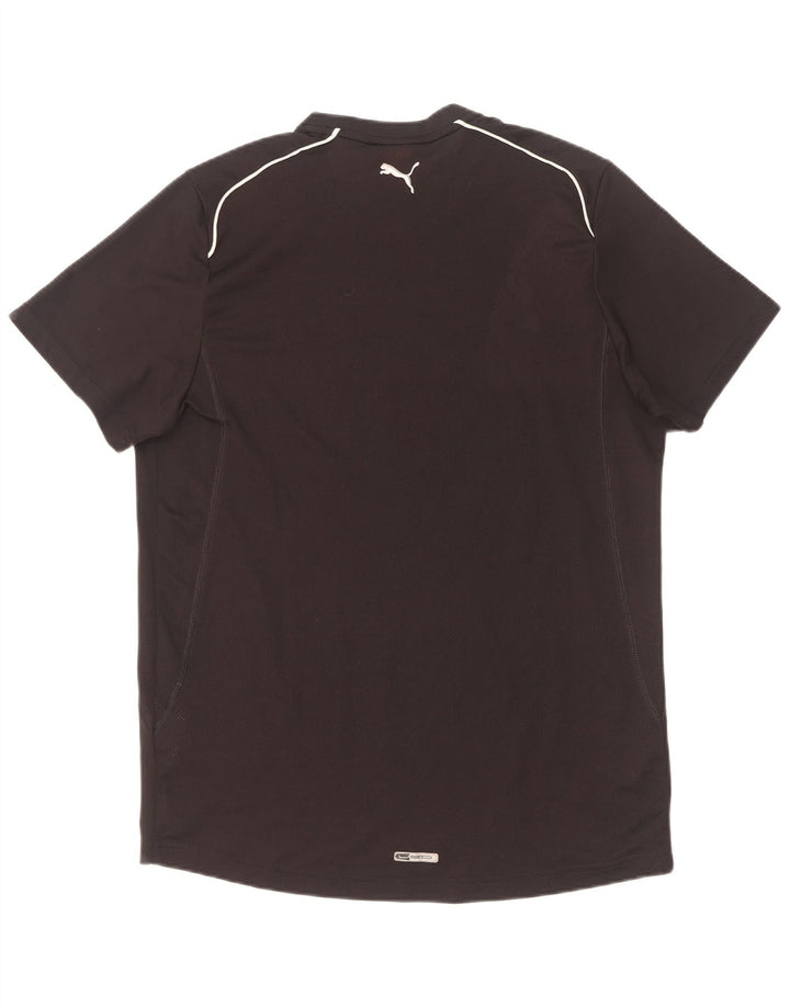Puma Camiseta Masculina Graphic Top Grande Poliéster Preto