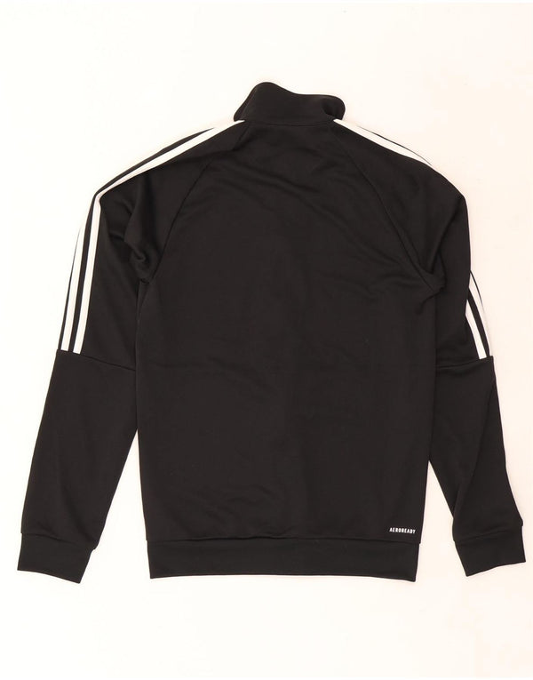 Adidas Mens Aeroready Tracksuit Top Jacket UK 32/34 XS Poliéster Preto