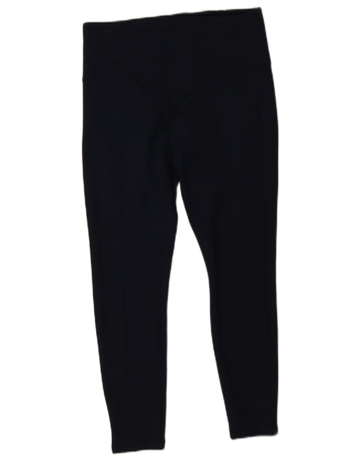 Leggings femininas Marks & Spencer UK 12 viscose azul marinho médio