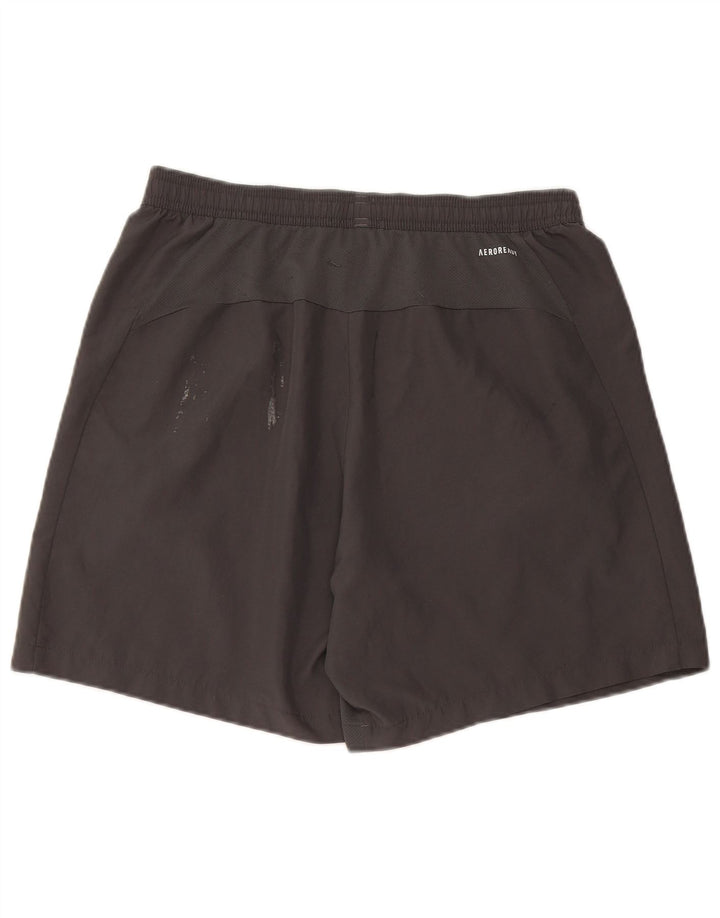 ADIDAS Mens Sport Shorts Médio Preto Poliéster