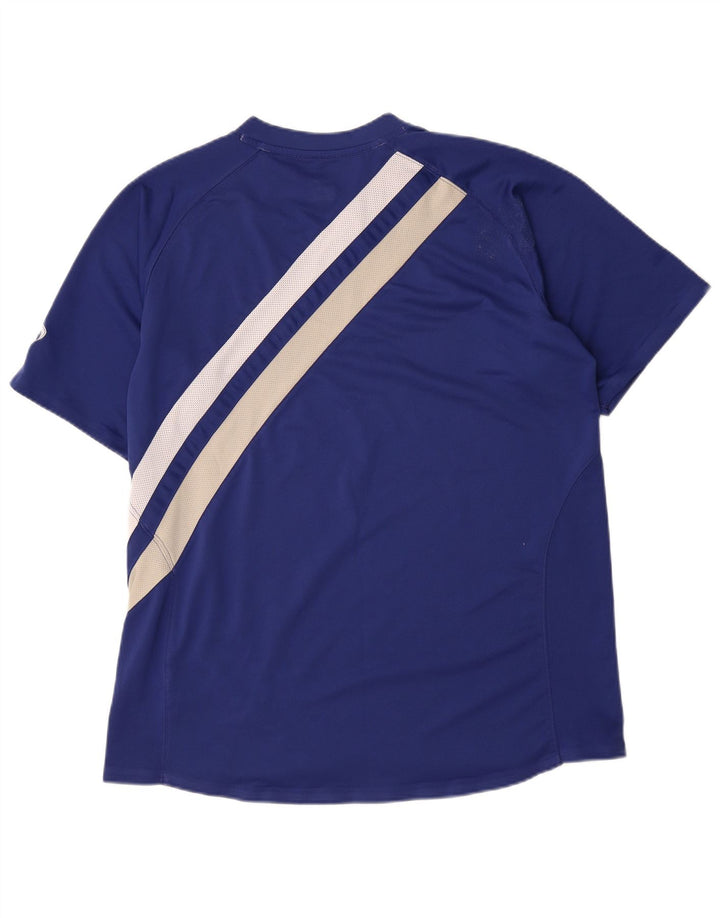 Camiseta masculina Nike Top grande bloco colorido azul