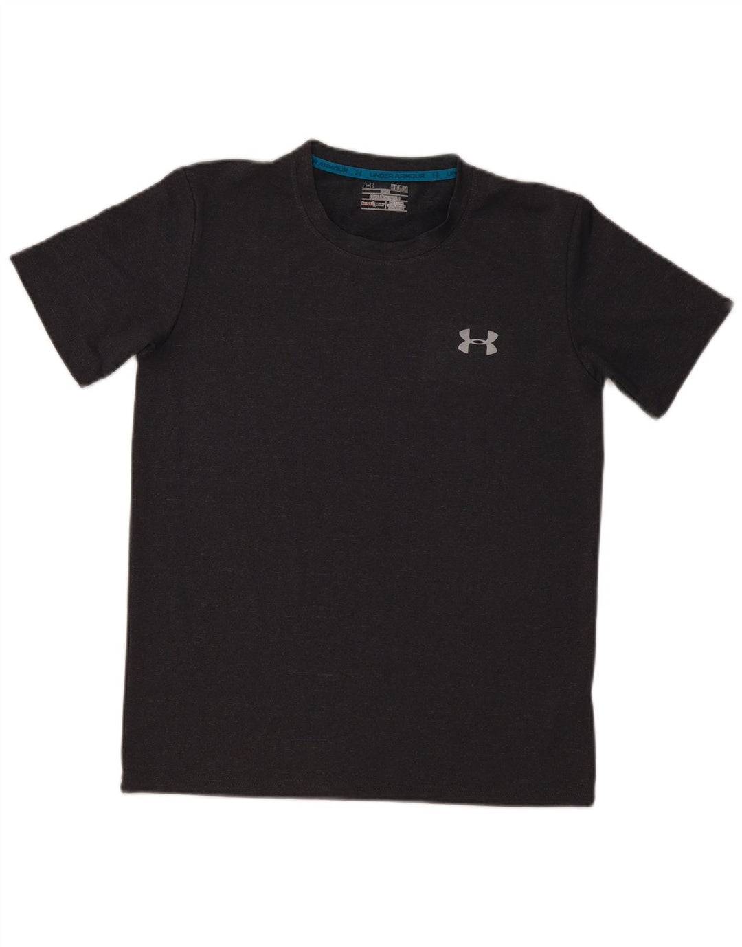 UNDER ARMOUR Camiseta masculina Heat Gear Top cinza médio poliéster