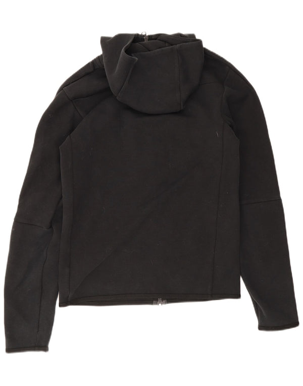 Suéter Nike masculino com capuz e zíper XS de algodão preto