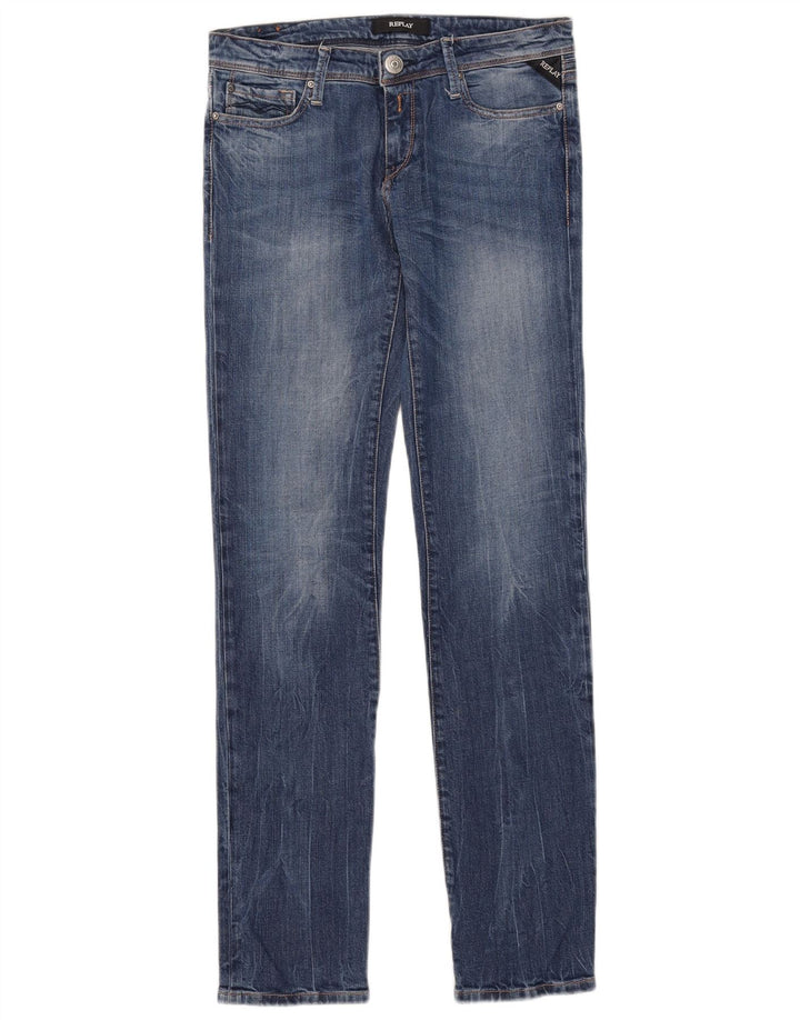 Replay Jeans Skinny Feminino W29 L31 Azul