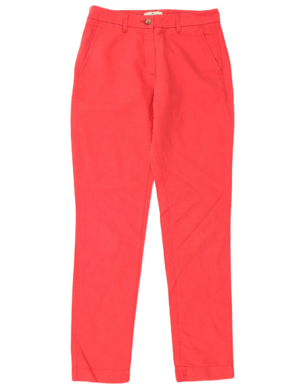 Calça Chino Carrera Feminina Slim IT 42 Médio W28 L31 Algodão Vermelho