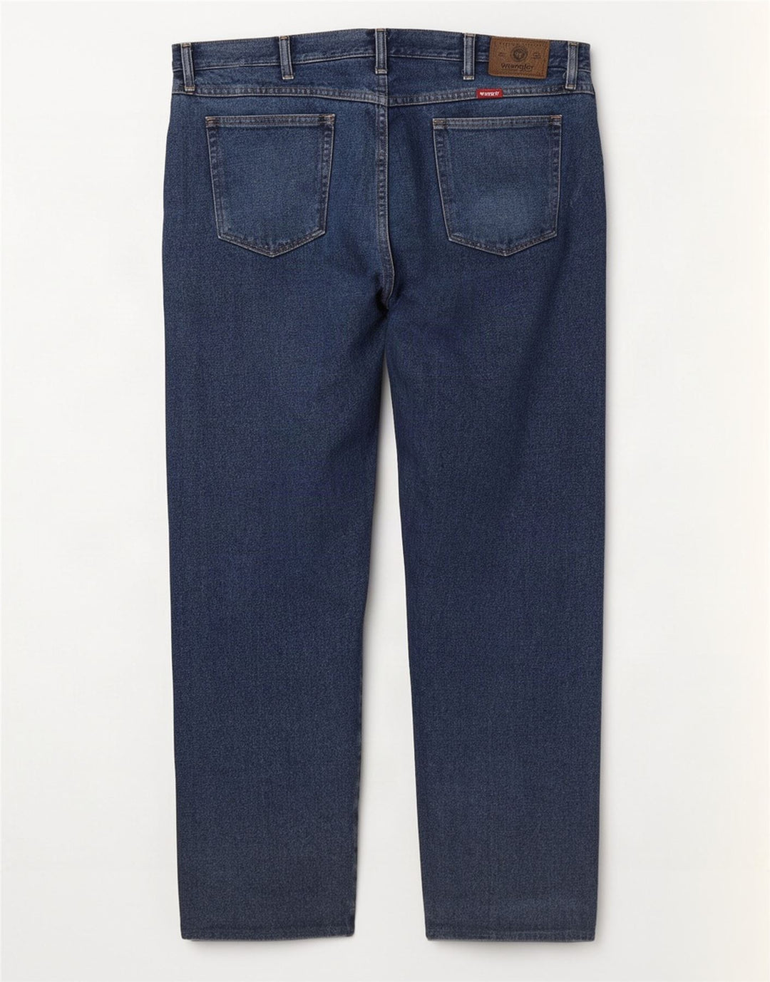 Wrangler Mens Straight Jeans W40 L30 Azul Algodão