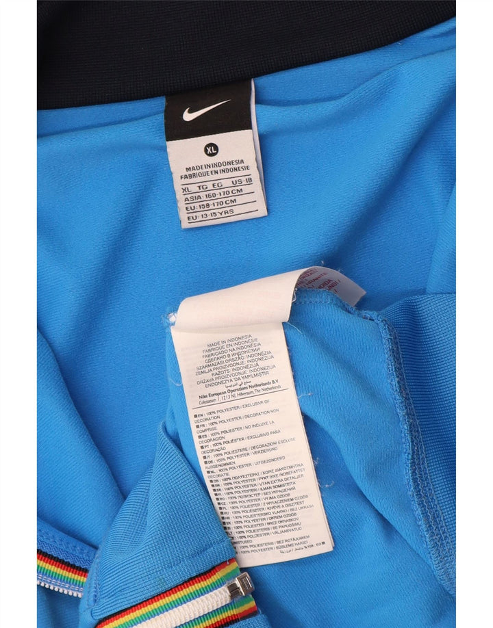 Jaqueta Nike Boys Graphic Tracksuit Top 13-14 Anos XL Azul Poliéster