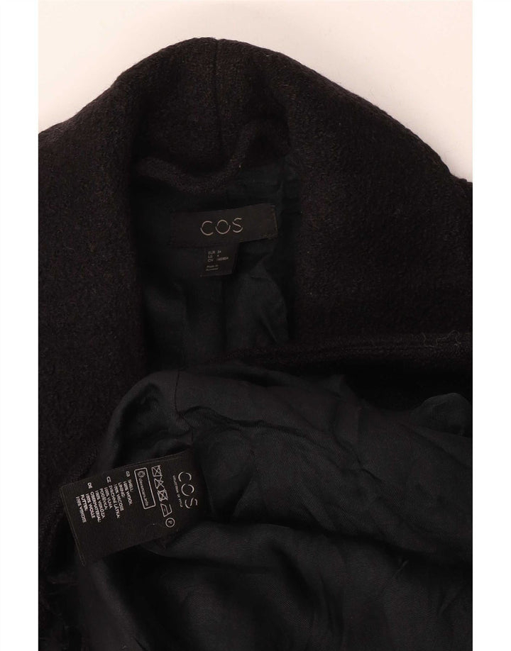 Sobretudo feminino Cos EU 34 XS lã preta