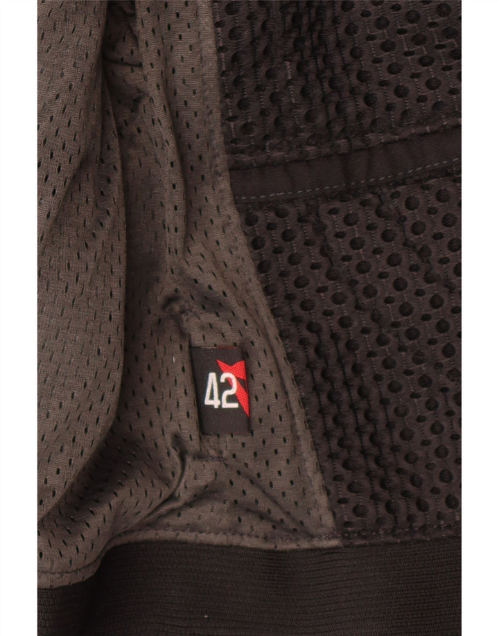 Jaqueta feminina de couro para motociclista Dainese IT 42 motociclista de couro preto médio