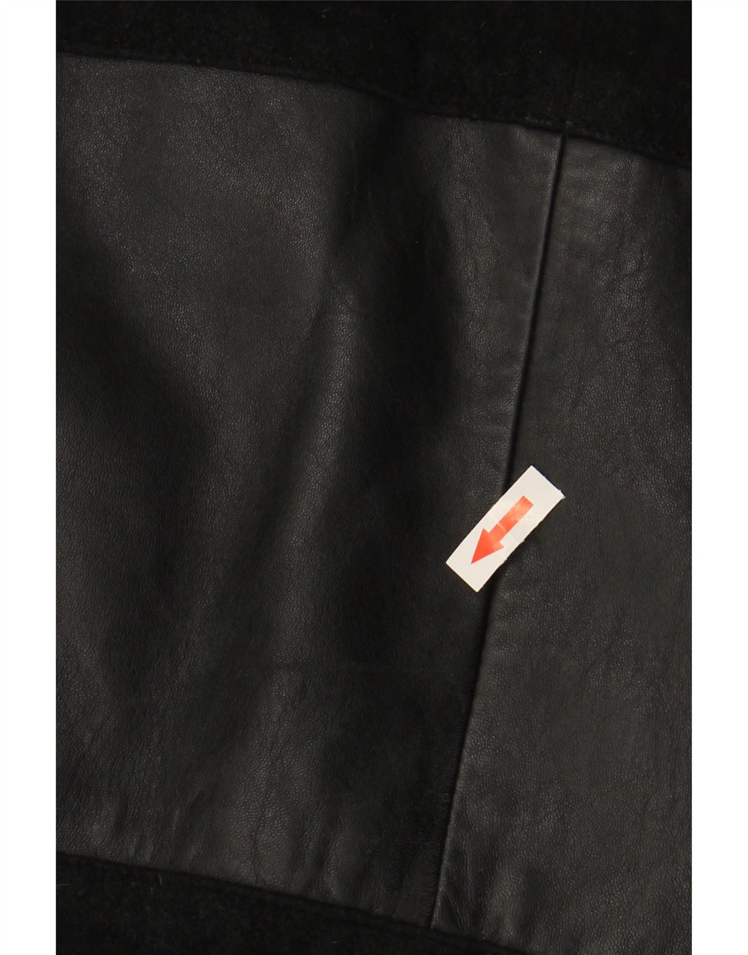 Jaqueta de camurça feminina VINTAGE IT 48 XL preta