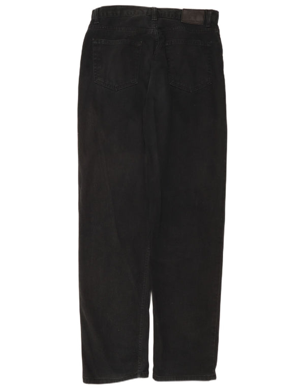 CALVIN KLEIN Calça jeans reta masculina Easy Fit W32 L32 algodão preto