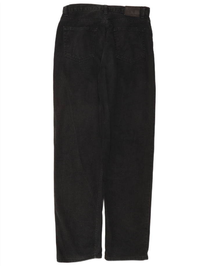 CALVIN KLEIN Calça jeans reta masculina Easy Fit W32 L32 algodão preto