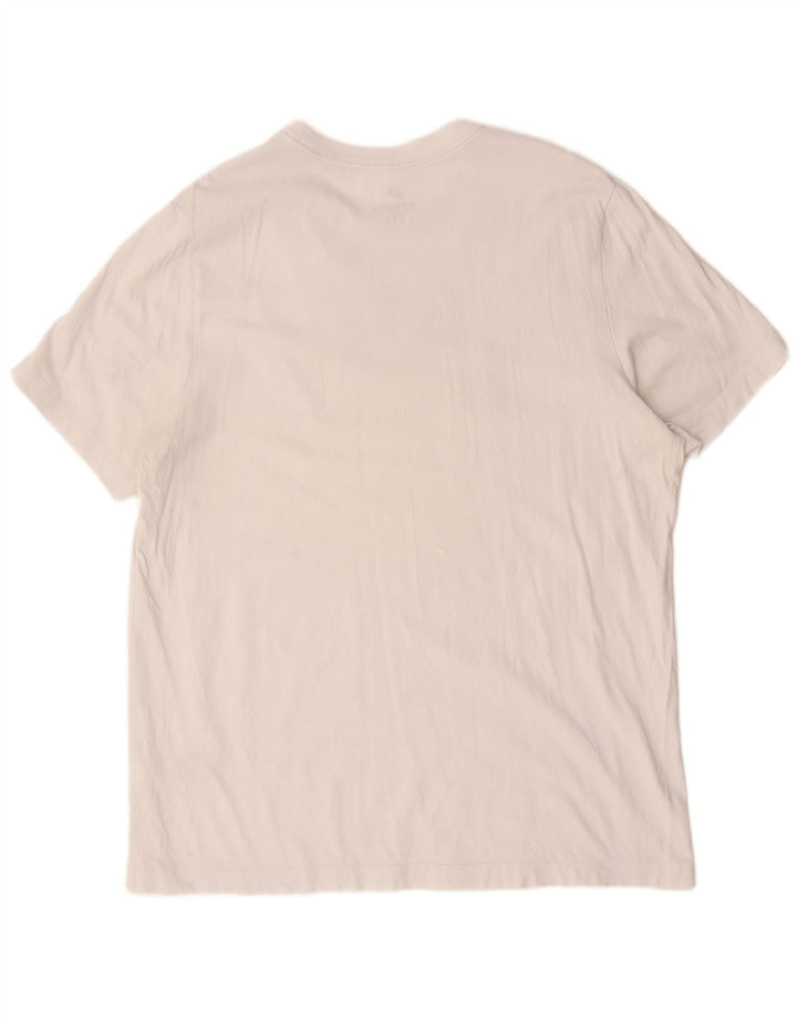 Camiseta Nike masculina gráfica Top XL algodão branco