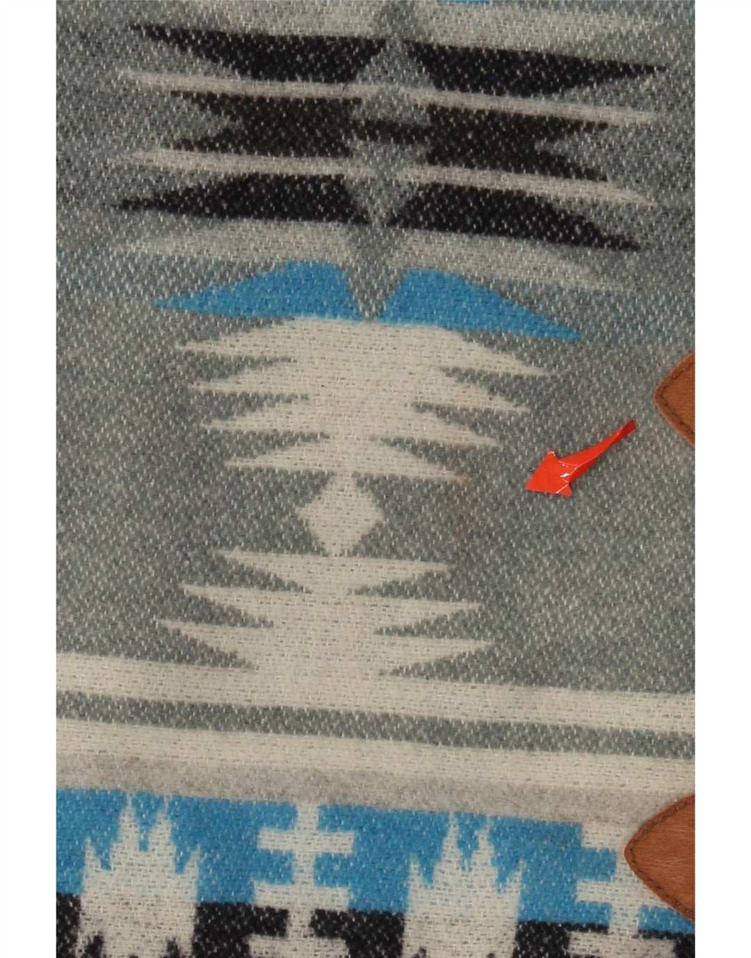 Colete masculino vintage XL cinza Fair Isle