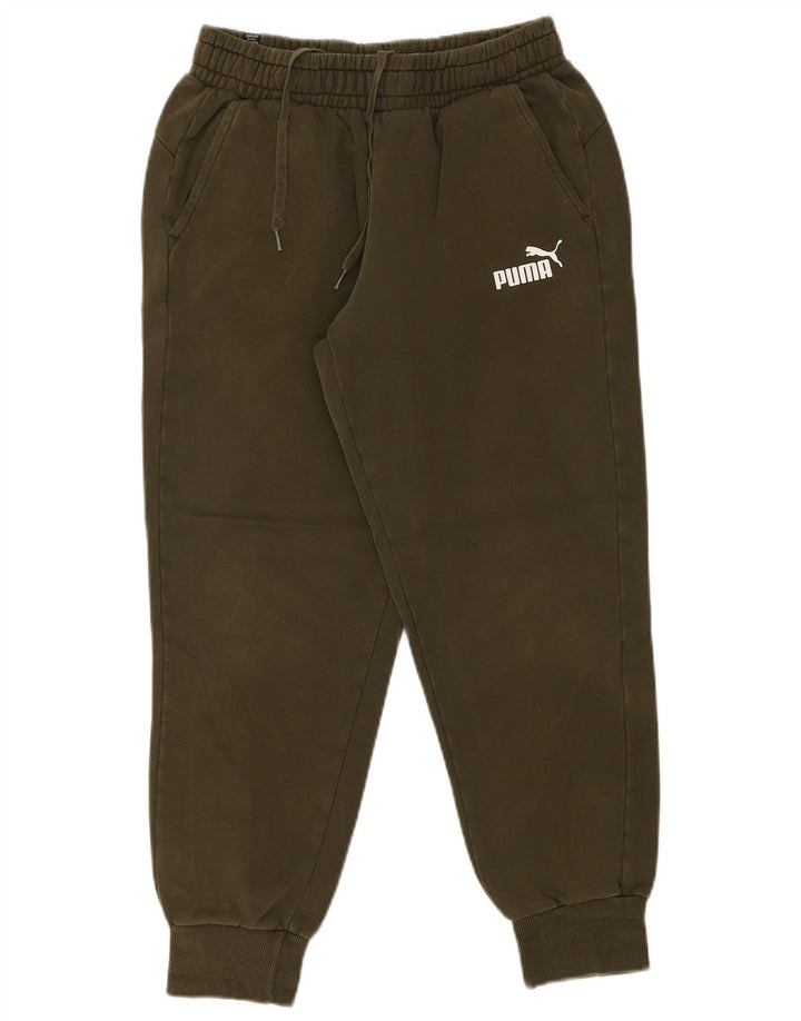 Calça de treino masculina Puma Joggers médio cáqui