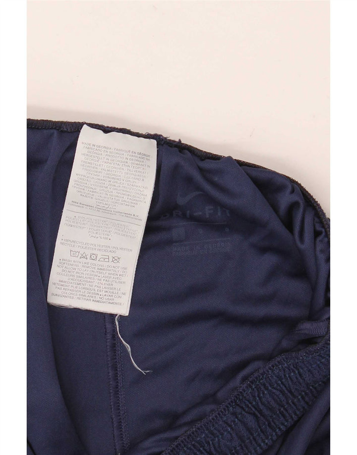 Shorts esportivos masculinos Nike Dri Fit grandes poliéster azul marinho