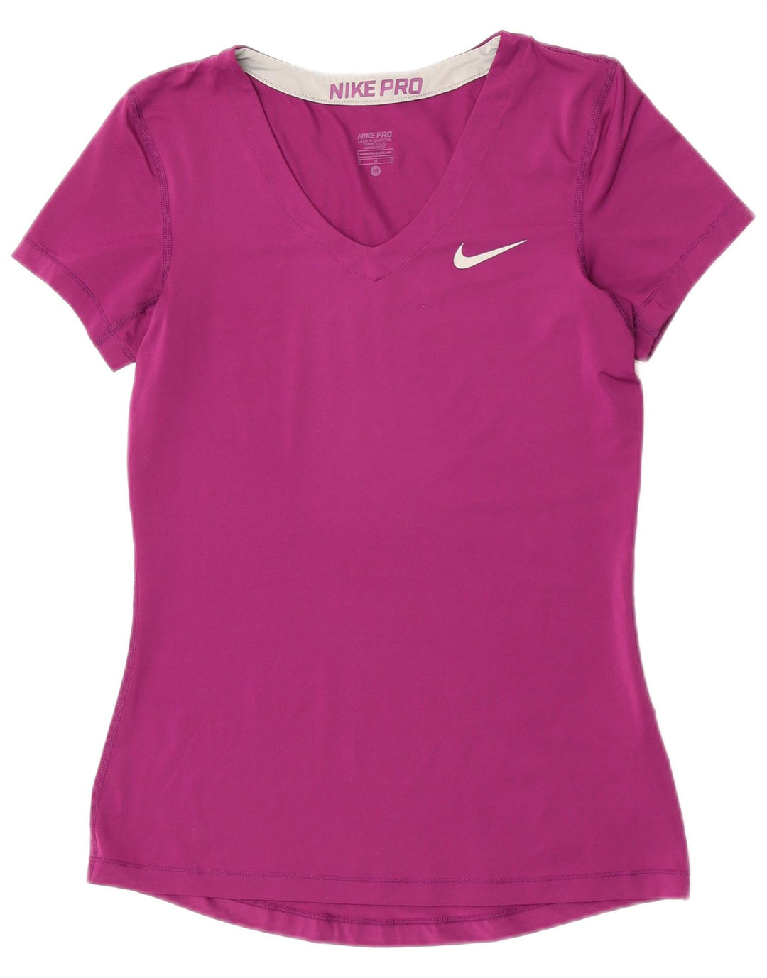 Camiseta Nike Feminina Dri Fit Top UK 12 Médio Roxo Poliéster
