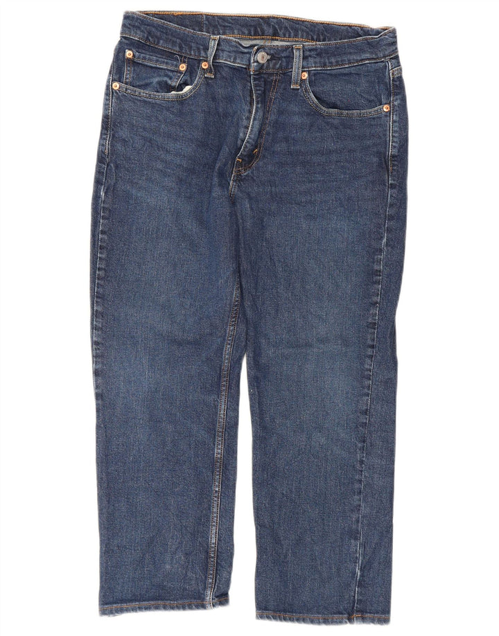 Levi's Masculino 514 Straight Jeans W33 L23 Azul Algodão