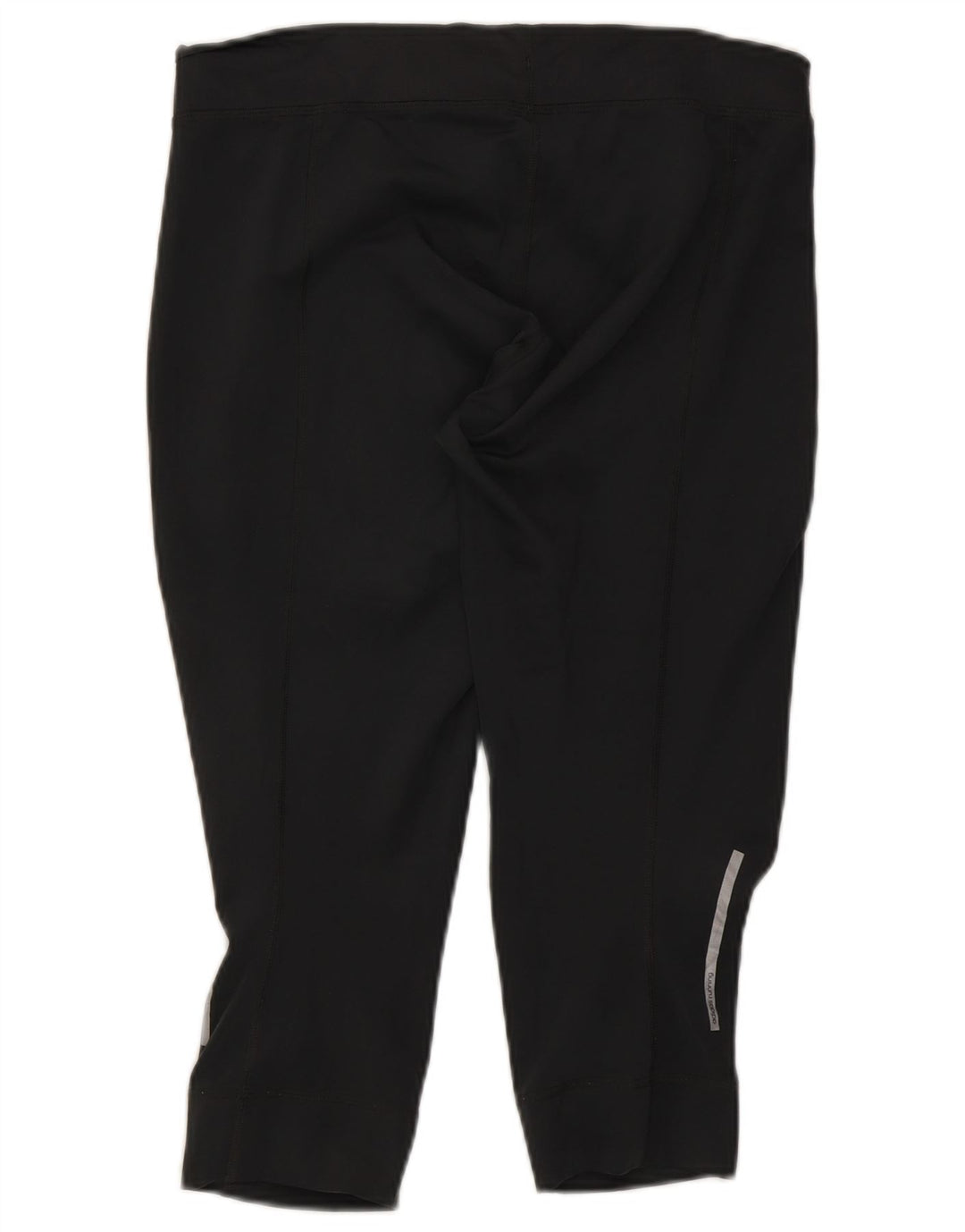 Adidas Womens Climalite Capri Leggings UK 16/18 Grande Cinza Poliéster