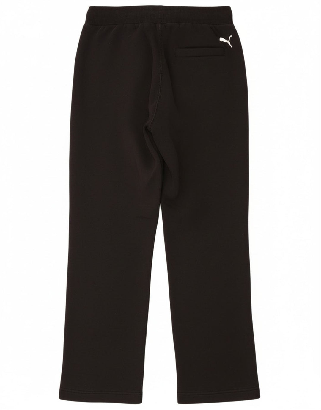 Puma Mens Graphic Calças de treino médio algodão preto