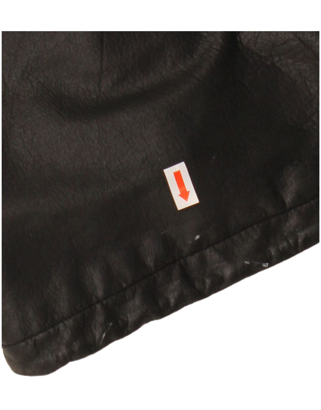 Jaqueta de couro masculina Canda Reino Unido 42 XL couro preto