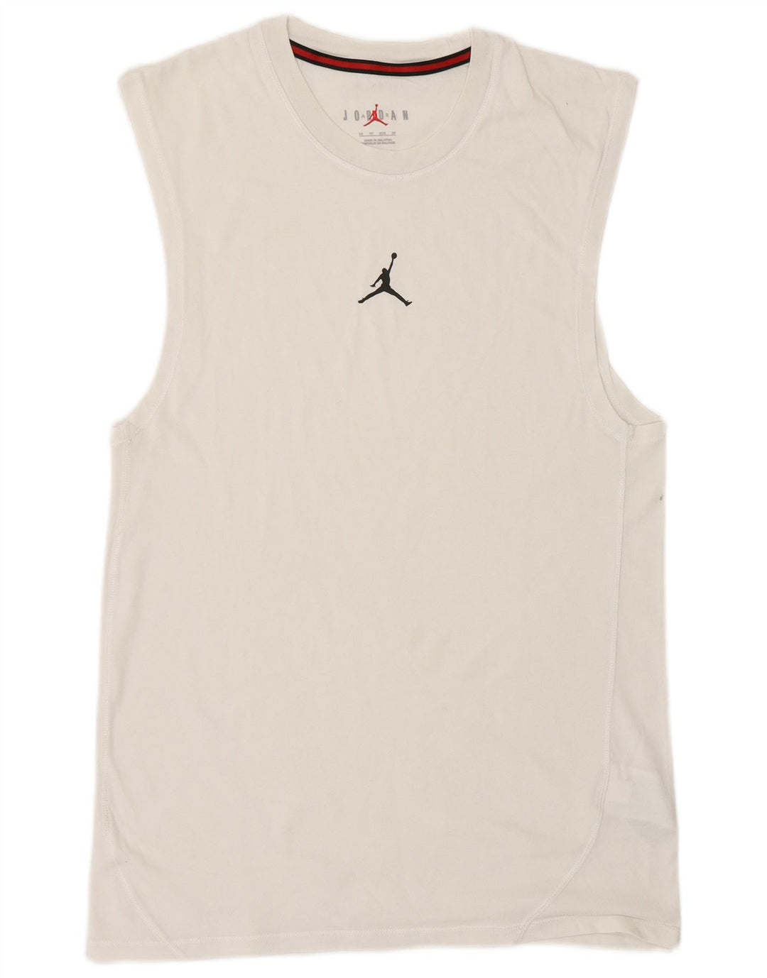 Jordan Colete Masculino Top XS Algodão Branco