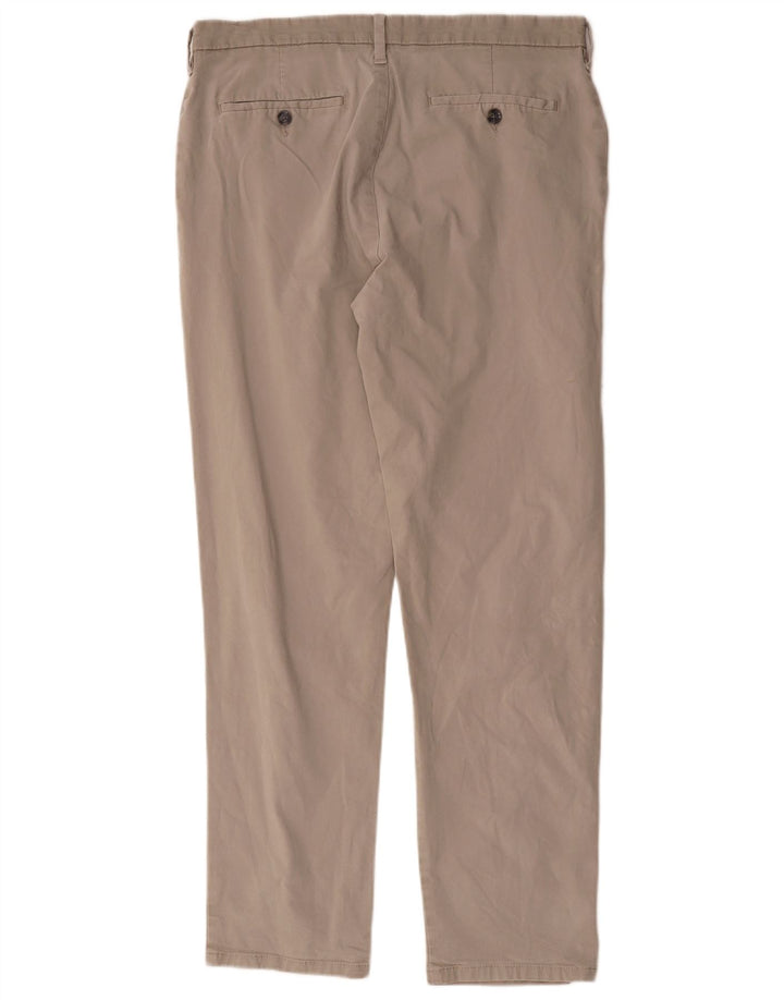 Calça Chino Masculina Slim Marks & Spencer W34 L31 Algodão Cinza