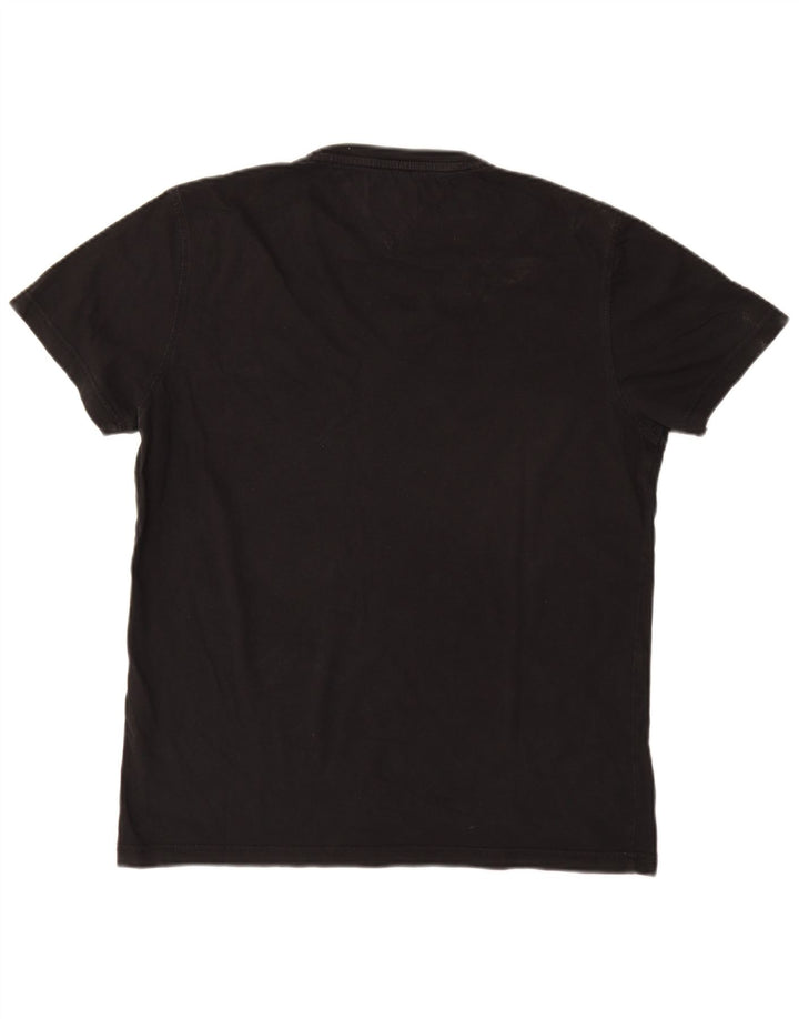 Camiseta masculina TOMMY HILFIGER grande preta