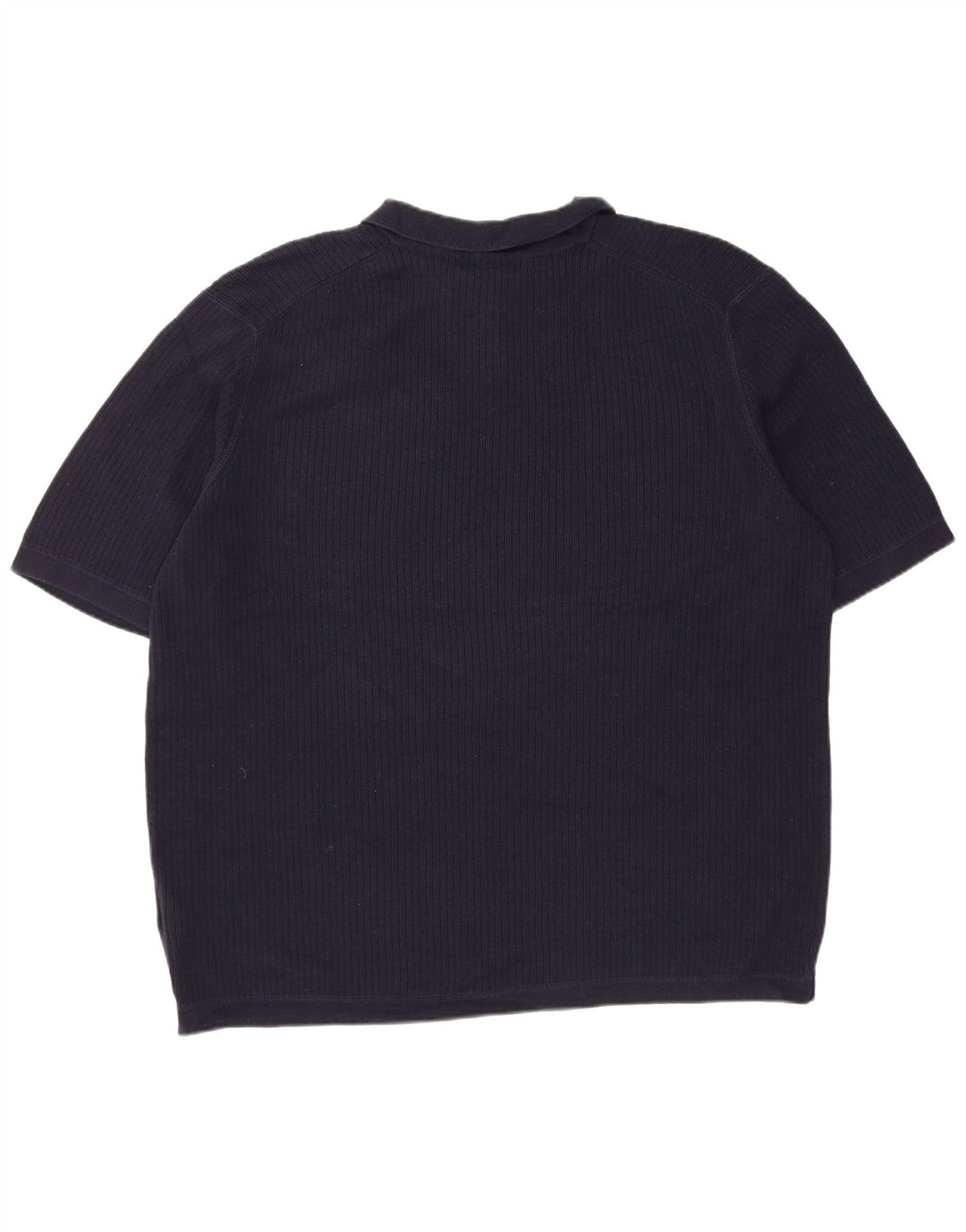 EDDIE BAUER Suéter masculino alto de manga curta com gola polo XL azul marinho