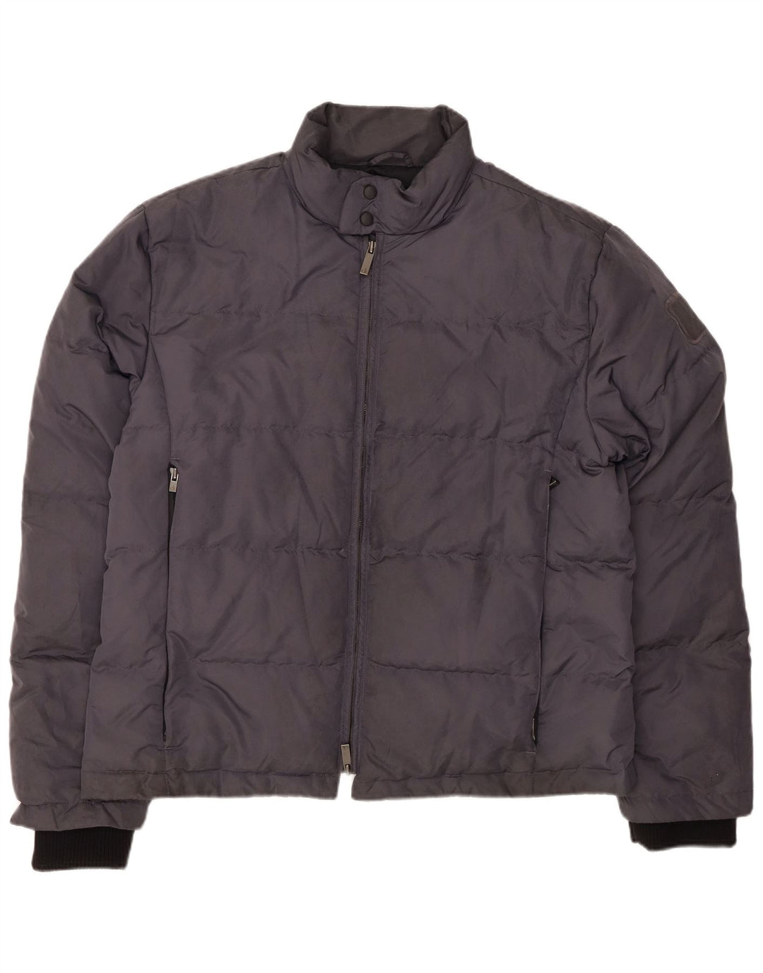 Jaqueta acolchoada masculina CALVIN KLEIN IT 56 3XL cinza nylon