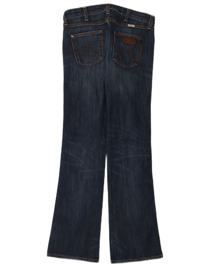 Wrangler feminino Iris Bootcut jeans W27 L32 azul marinho algodão