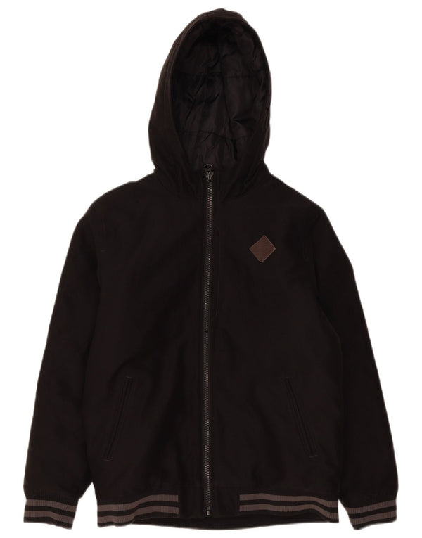 Jaqueta Vans Masculina com Capuz Acolchoado UK 40 Grande Preto