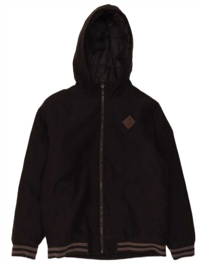 Jaqueta Vans Masculina com Capuz Acolchoado UK 40 Grande Preto