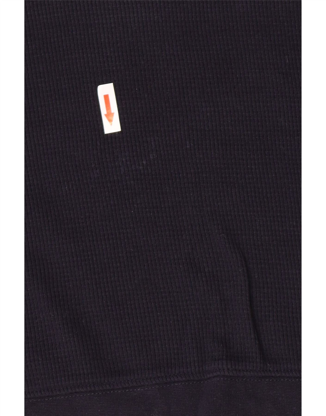 Zara Suéter masculino com gola polo pequeno azul marinho