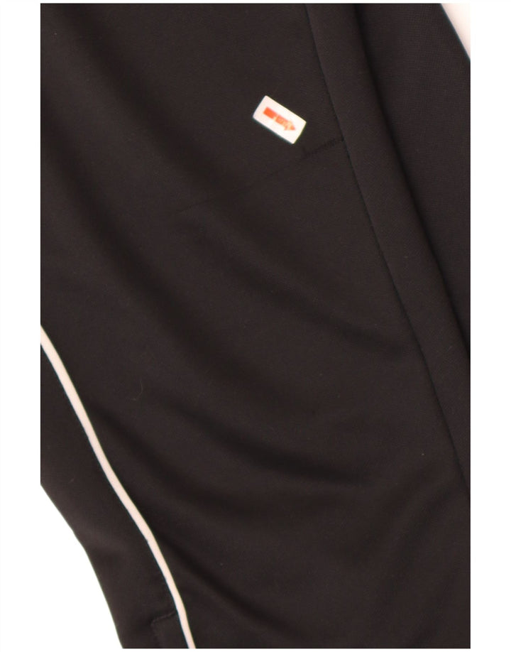 Adidas Mens Treino Calças Smal Preto Poliéster Esportes