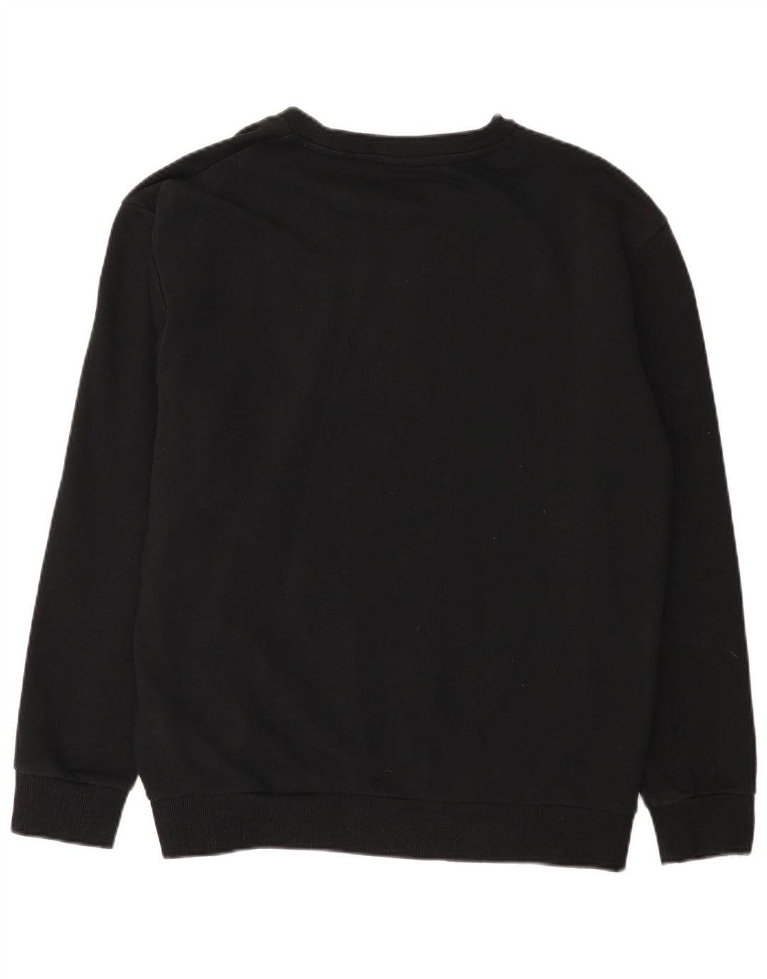 Fila moletom masculino jumper grande algodão preto