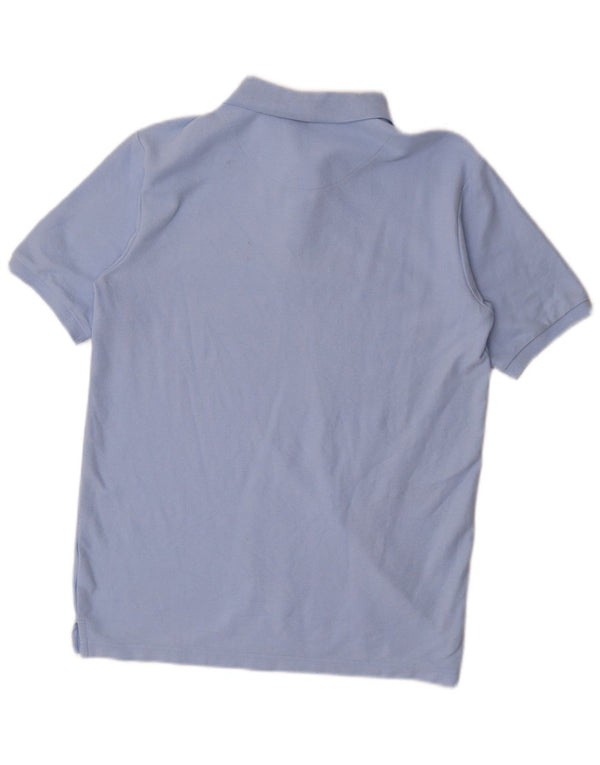 Polo Izod Boys Husky 15-16 Anos XL Azul Algodão