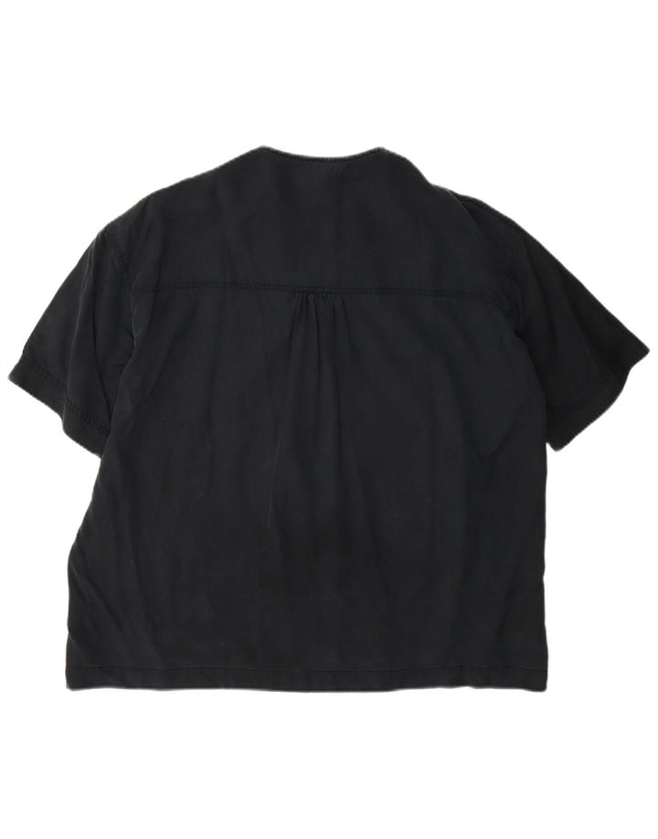 Cos Blusa Feminina Oversized Top EU 36 Pequeno Azul Marinho