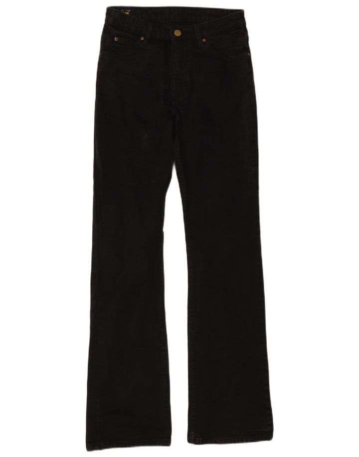 LEE Feminino Cameron Bootcut Jeans W28 L33 Algodão Preto
