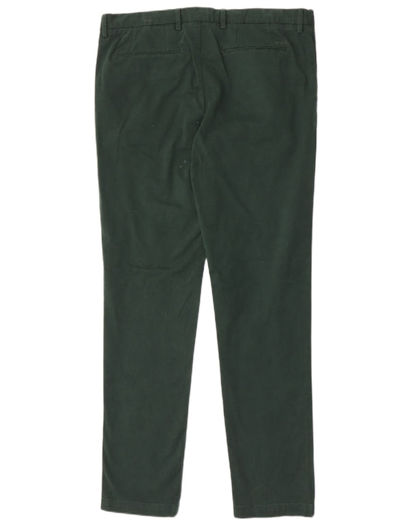 Hugo Boss Mens Kaito Slim Fit Chino Calças IT 50 Grande W34 L33 Verde