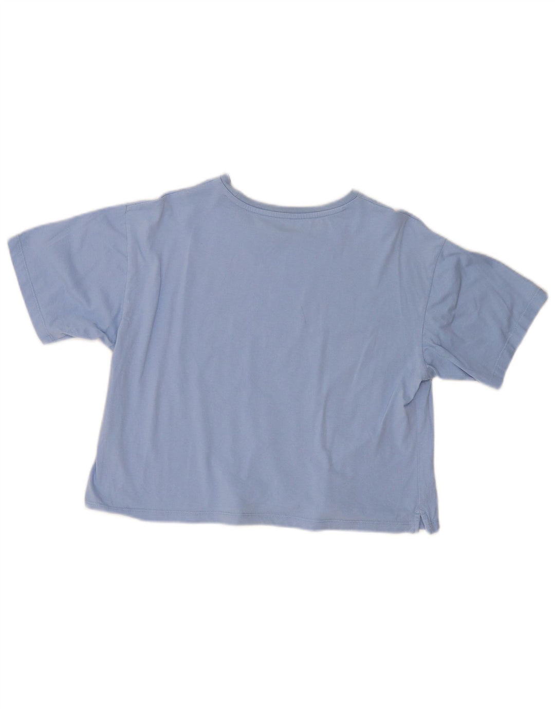 Puma Camiseta Feminina Crop Top UK 16 Grande Azul