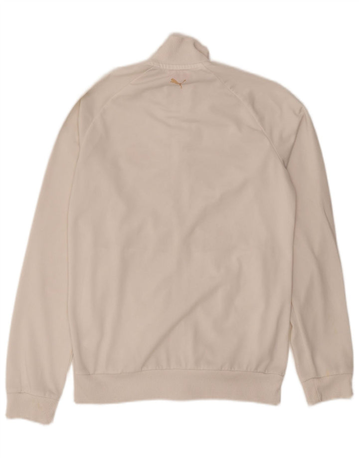 Jaqueta Puma Meninas Treino Top 13-14 Anos Branco