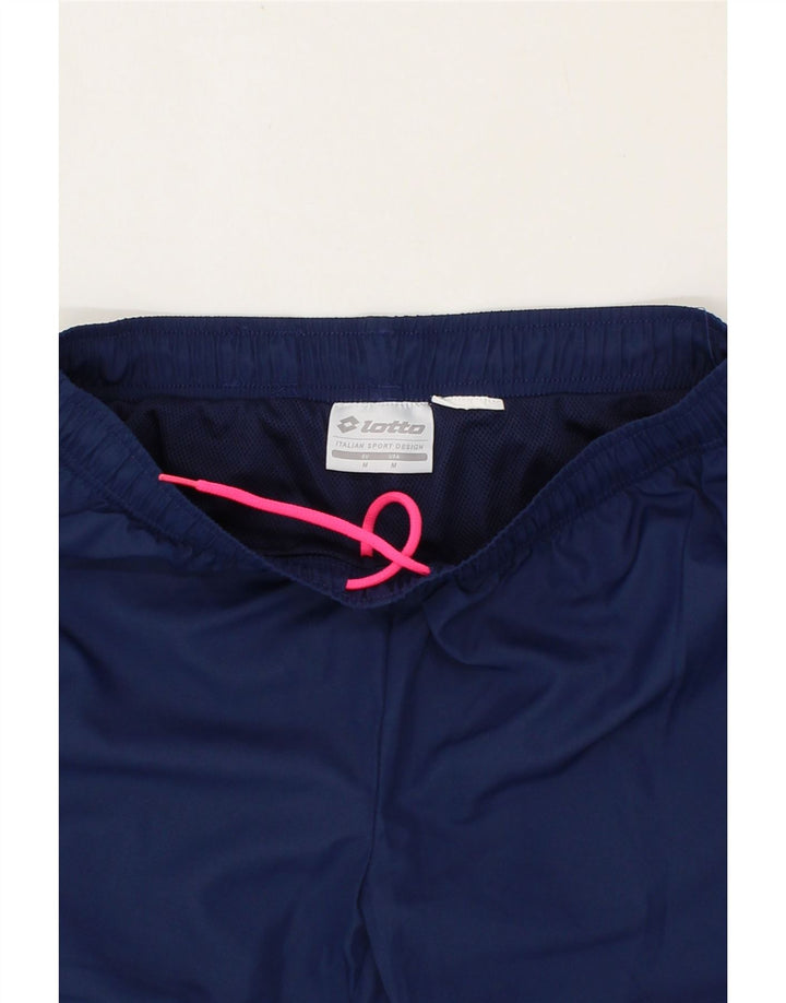 LOTTO Womens Tracksuit Trousers Medium Navy Blue Vintage Lotto and Second-Hand Lotto from Messina Hembry 