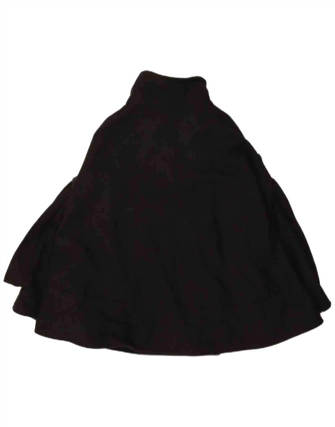 Casaco feminino Zara com trespassado duplo Reino Unido 16 grande preto