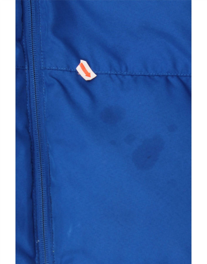 Colete acolchoado reversível com capuz masculino ADIDAS UK 42 XL azul