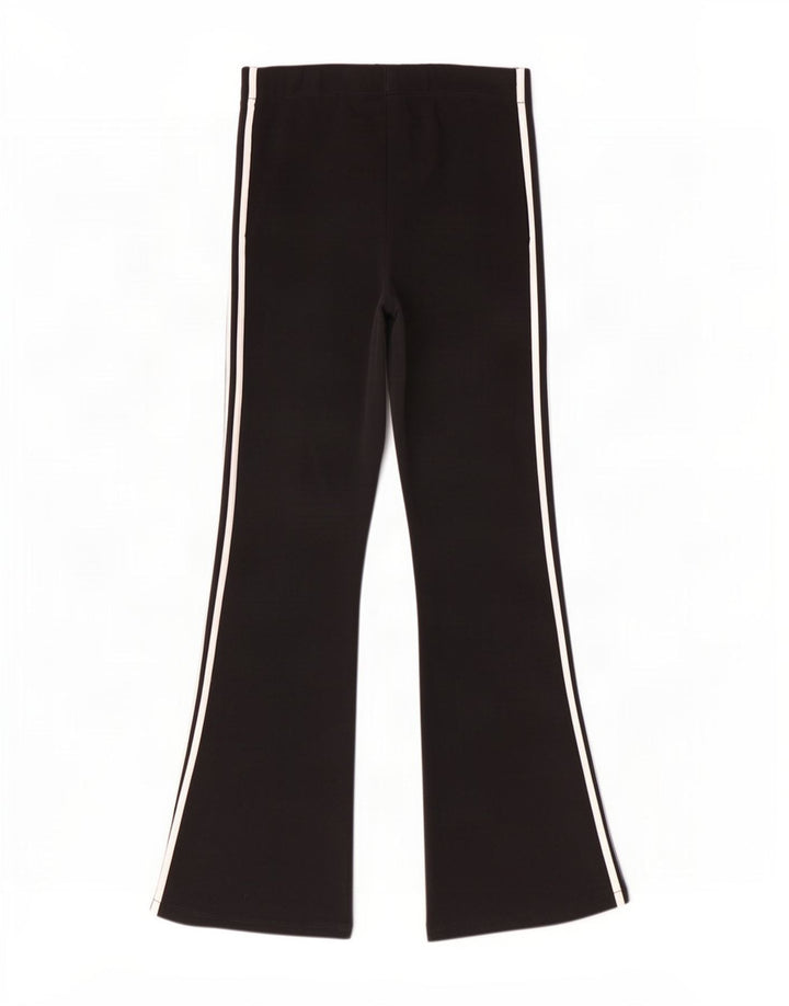 Calça Adidas Feminina Flare UK 12 Médio Preto Poliéster