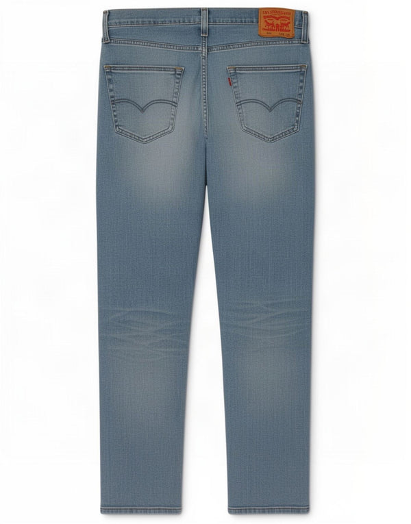 Levi's Masculino 502 Tapered Jeans W34 L29 Azul Algodão