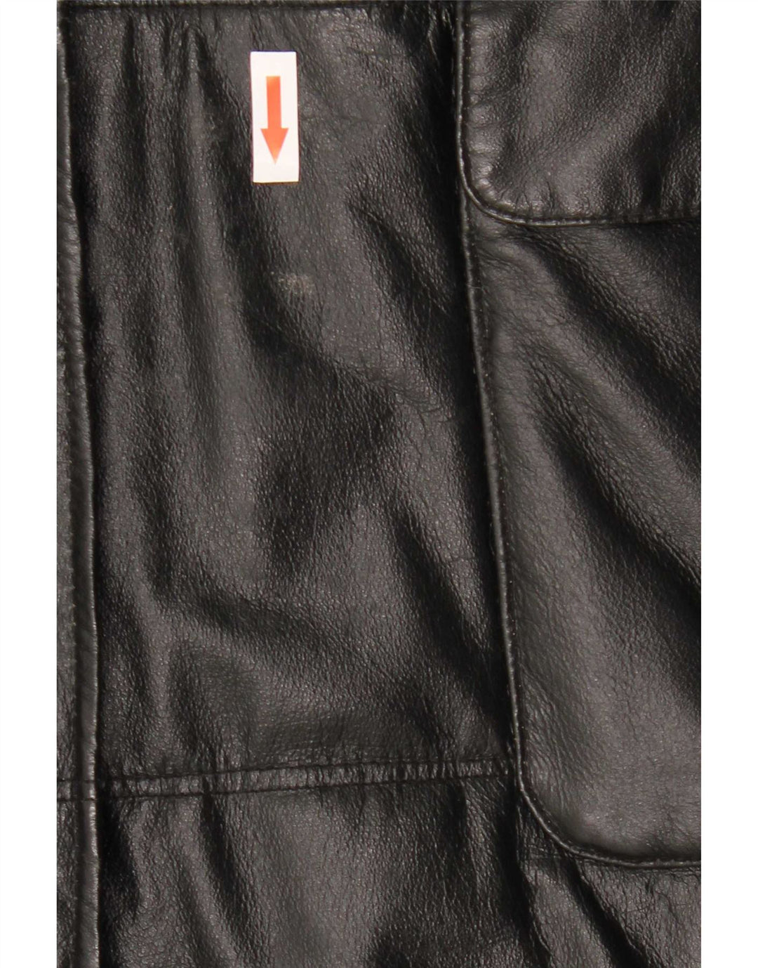 Casaco feminino de couro com capuz Privilegi IT 46 grande preto